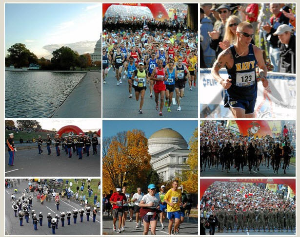 MCM 2011 335.JPG - The 36th Marine Corp Marathon in Washington DC was run on October 30, 2011. My first Marine Corp, and my second full marathon.